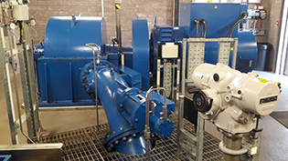 Hydropower at Firrhill Edinburgh